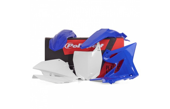 POLISPORT WYPRZEDAŻ KOMPLET PLASTIKÓW YAMAHA YZ125/250 '15-'20 KOLOR OEM NIEBIESKI BIAŁY