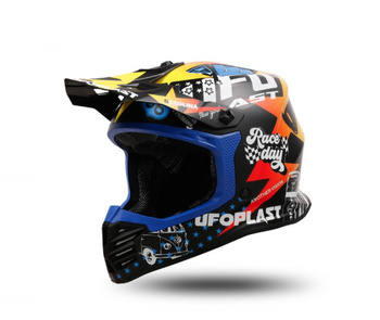 UFO KASK KOREY CROSS DZIECIĘCY / JUNIOR / KID KOLOR CZARNY / ŻÓŁTY / CZERWONY / NIEBIESKI ROZMIAR L (ECE 22R06) - KOLEKCJA 2024