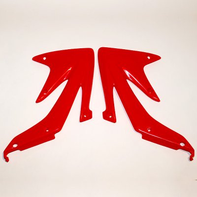UFO OSŁONY CHŁODNICY HONDA CRF 450X '05-'07 KOLOR CZERWONY