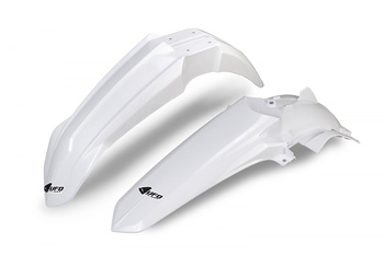 UFO KOMPLET BŁOTNIKÓW YAMAHA YZ 125/250 '22 KOLOR BIAŁY (YA04856046, YA04875046)