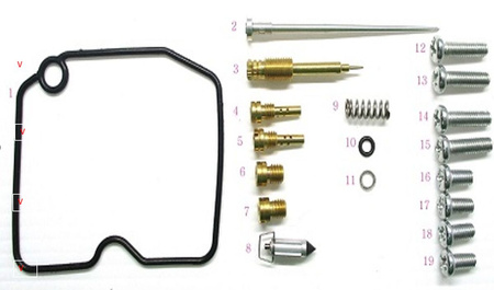 BEARING WORX ZESTAW NAPRAWCZY GAŹNIKA ARCTIC CAT 366 FIS '09-'11 (26-1073)