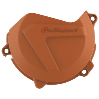 POLISPORT OSŁONA POKRYWY (DEKLA) SPRZĘGŁA KTM SX-F/XC-F 450 '16-'22; EXC-F/XCF-W 450/500 '17-'23; HUSQVARNA FE450/501 '17-'22; FC/FS 450 '16-'20 KOLOR POMARAŃCZOWY