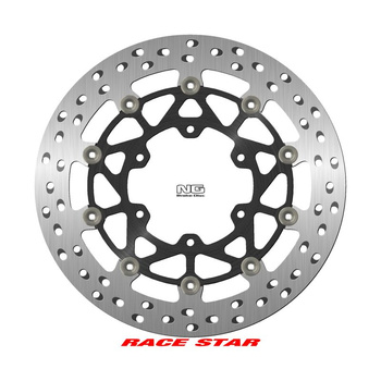 NG TARCZA HAMULCOWA PRZÓD RACE STAR PREMIUM SUZUKI GSX-R 1000 '17-'22 (320X102X5MM) (6X8,25MM) PŁYWAJĄCA (ŚRODEK ALUMINIOWY, POLEPSZONE CHŁODZENIE) NA ZAMÓWIENIE