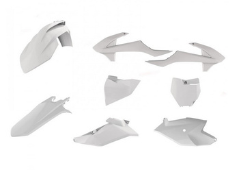 POLISPORT KOMPLET PLASTIKÓW KTM SX 85 '18-'23 KOLOR BIAŁY