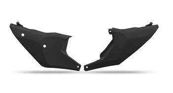 UFO BOCZKI TYLNE HUSQVARNA TC 125 / 250 '23-'24, TE 150 / 250 / 300 '24, FC / TX / FX / FE 300 / 350 / 450 / 501 '24, KOLOR CZARNY