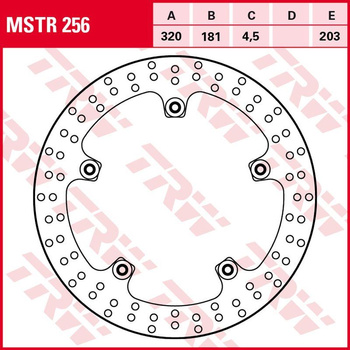 TRW ZF TARCZA HAMULCOWA PRZÓD BMW F 800R '09-'14, F 800S '08-'10, F 800ST '08-'12, S 1000RR '19-, R 1200 HP2 '08-'10,