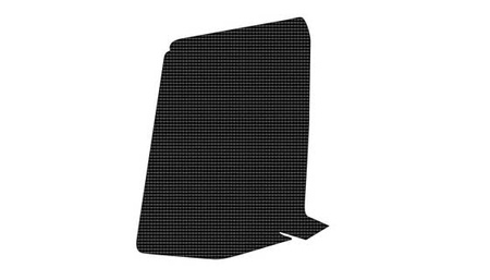 BLACKBIRD WYPRZEDAŻ KOMPLET NAKLEJEK (OKLEIN) NA PUSZKĘ FILTRA KTM EXC '08-'11, SX '07-'10 (CARBON LOOK FOBER)