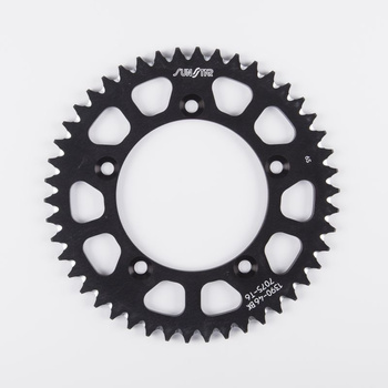 SUNSTAR ZĘBATKA TYLNA ALUMINIOWA (ERGAL) 4552 48 HUSQVARNA TC 65 '17-21, KTM SX 60/65 '98-21 (ŁAŃC. 420) (455248JT) KOLOR CZARNY - OFERTA SPECJALNA