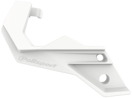 POLISPORT OSŁONA DOLNEJ CZĘŚCI AMORTYZATORA PRZÓD (Z ZESTAWEM MONTAŻOWYM) HUSQVARNA TC/FC/TE/FE '15-'24; KTM SX/SX-F/EXC/EXC-F '15-'24; GAS GAS MC/MC-F '21-'24; SHERCO SE/SE-R/SEF-R '17-'24 KOLOR BIAŁY