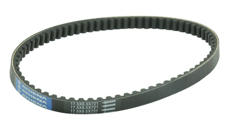 ATHENA PASEK NAPĘDOWY (szer.17,5xgr.8,5xdł.721) PIAGGIO ZIP 50 '93-'00, SFERA 50 '94-'97, VESPA ET2 '97-'98, GILERA EASY MOVING 50 '95-'96, CAGIVA CITY 50 '91-'94