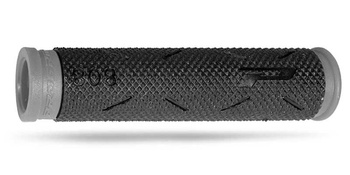 PROGRIP MANETKI PG807 ATV / JET SKI / MTB (22+22MM, DŁ.120MM) KOLOR CZARNY/GRAFITOWY (DWUSKŁADNIKOWE) (808-187)
