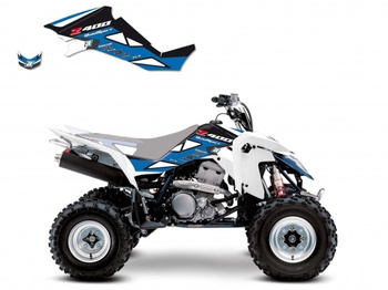 BLACKBIRD KOMPLET NAKLEJEK (OKLEIN) SUZUKI LT-Z 400 (LTZ400) '03-'10 DREAM 2