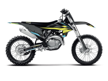 BLACKBIRD KOMPLET PLASTIKÓW I NAKLEJEK (OKLEIN + POKROWIEC/POSZYCIE NA SIEDZENIE KTM SX-SXF '19-'22, EXC '20 STEALTH GREY