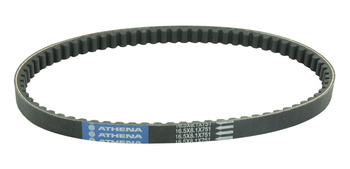 ATHENA PASEK NAPĘDOWY (16,5x8.1x751) APRILIA SR 50LC, BENELLI, MALAGUTI F12/F15, MBK BOOSTER 50, YAMAHA BWS '97-'16, JOG '02-'11, NEOS 50 '97-'16, AEROX 50 LC '97-'12