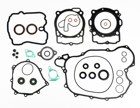 ATHENA KOMPLET USZCZELEK KTM EXCF 450/500 '14-'16, HUSQVARNA FE 450/501 '14-'16 (Z USZCZELNIACZAMI SILNIKOWYMI)