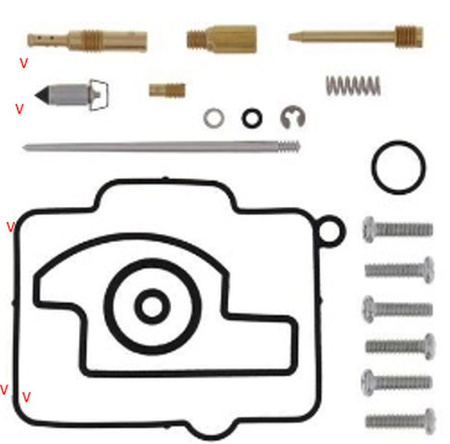 BEARING WORX ZESTAW NAPRAWCZY GAŹNIKA YAMAHA YZ 250 '01-'18, YZ 250X '16-'18 (26-1205)
