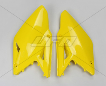 UFO BOCZKI TYLNE SUZUKI RMZ 450 '08-'17, KOLOR ŻÓŁTY