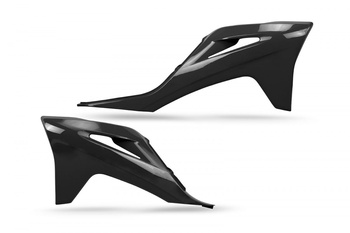 UFO OSŁONY CHŁODNICY GAS GAS MC 125, /MC-F/EC/EC-F/EX-F 250, /EX/EC 300, /EC-F/EX-F 350, /MC-F/EX-F 450 '21-22, KOLOR CZARNY