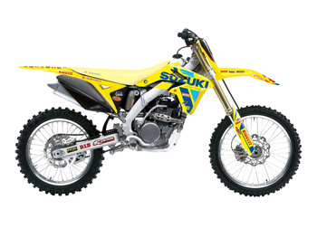 BLACKBIRD KOMPLET NAKLEJEK (OKLEIN) SUZUKI RMZ 250 '10-'18 REPLICA SUZUKI KSRT RESTYLE 22