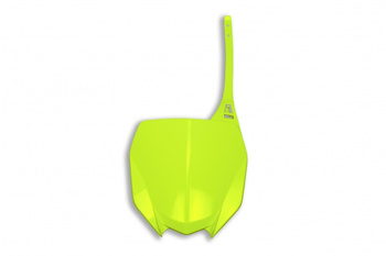 UFO TABLICA NA NUMER STARTOWY YAMAHA YZ 125/250 '22-'23 YZF 250 '19-'23, YZF 450 '18-'22 KOLOR ŻÓŁTY FLUO