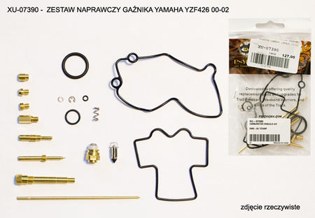 PSYCHIC ZESTAW NAPRAWCZY GAŹNIKA YAMAHA YZF 426 00-02 (26-1439) (NA 1 GAŹNIK)