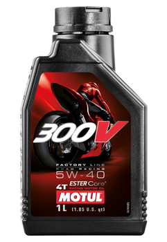 MOTUL OLEJ SILNIK 300V 4T FL ROAD RACING 5W40 1L (SYNTETYCZNY)
