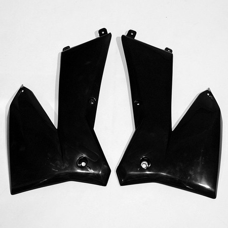 UFO OSŁONY CHŁODNICY KTM SX '05-'06, EXC '05-'07 KOLOR CZARNY