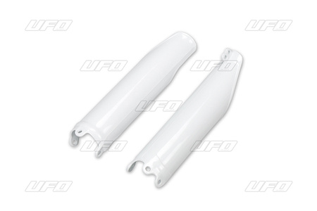 UFO OSŁONY TELESKOPÓW ( AMORTYZATORÓW ) PRZEDNICH HONDA CRF 450R/450RX 17-18 KOLOR BIAŁY - WYCOFANE Z OFERTY - WYPRZEDAŻ
