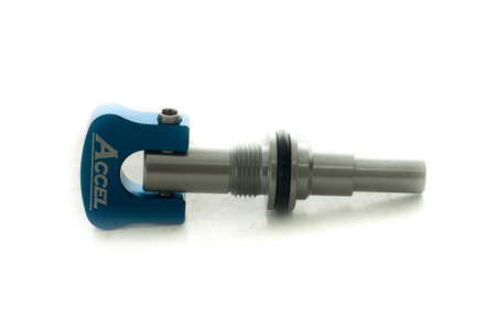 ACCEL ŚRUBA REGULACYJNA NAPIĘCIA SPRĘŻYNY ZAWORU WYDECHOWEGO KTM SX 85 '18-20, 125/150 '16-20, 250 '03-20, EXC 250/300 '04-18, HUSQVARNA TC 85 '18-20, TC 125 '16-20, TC 250 '14-20, TE 250/300 '11-18, TX 125/300 '17-19 KOLOR NIEBIESKI - PROMOCJA