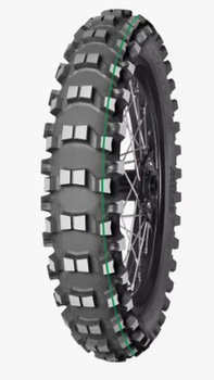 MITAS OPONA 120/90-18 TERRA FORCE MX-SM 65M TT SUPER LIGHT (ZIELONY PASEK) TYŁ DOT 36-38/2022 (26561) WYCOFANE (ZAMIENNIK:70000978)