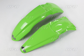UFO KOMPLET BŁOTNIKÓW KAWASAKI KX 450 '12 (KA03796026, KA04721026) KOLOR ZIELONY