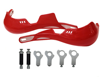 PSYCHIC OSŁONY RĄK (HANDBARY) (ALUMINIOWE) CZERWONA 22MM (MX-12004RD)