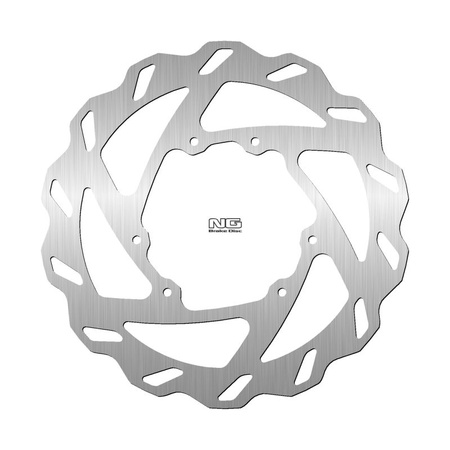 NG TARCZA HAMULCOWA PRZÓD APRILIA RX 125 4T ABS '18-22 WAVE (260x108x4mm) (6x6,25mm)