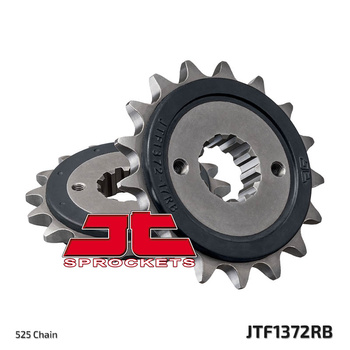 JT ZĘBATKA PRZEDNIA 348 17 Z GUMĄ HONDA XRV 750 AFRICA TWIN '90-'03 (34817JTRB) (ŁAŃC. 525)