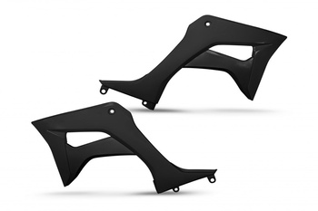 UFO OSŁONY CHŁODNICY HONDA CRF 110F '19-21, KOLOR CZARNY