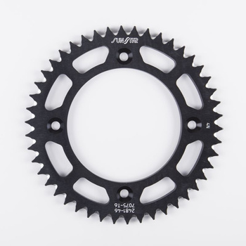 SUNSTAR ZĘBATKA TYLNA ALUMINIOWA (ERGAL) 4486 48 KTM XC 105 '08-09 (ŁAŃC. 428) (448648JT) KOLOR CZARNY - OFERTA SPECJALNA