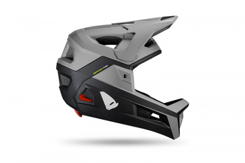 UFO KASK ROWEROWY MTB / E-BIKE DEFCON-TWO Z WYPINANĄ SZCZĘKĄ KOLOR SZARY/CZARNY ROZMIAR XS/S/M - KOLEKCJA 2024