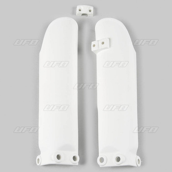 UFO OSŁONY TELESKOPÓW ( AMORTYZATORÓW ) PRZEDNICH KTM SX 65 '02-'20 KOLOR BIAŁY