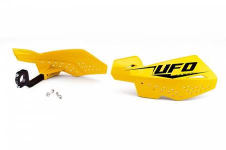 UFO OSŁONY RĄK (HANDBARY) VIPER 2 KOLOR ŻÓŁTY (Z MOCOWANIAMI 22MM)