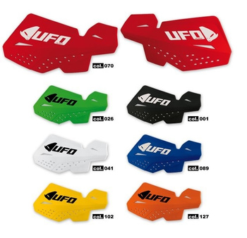 UFO PLASTIKI ZAMIENNE DO OSŁON RĄK (HANDBARÓW) VIPER PM01648041 KOLOR BIAŁY