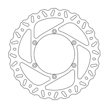 MOTO-MASTER TARCZA HAMULCOWA PRZÓD NITRO 270MM YAMAHA YZ/YZF 125/250/450 '16-, WRF 250 '17-'19, 450 '16-'18