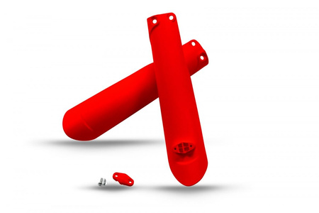 UFO OSŁONY TELESKOPÓW ( AMORTYZATORÓW ) PRZEDNICH GAS GAS MC / MC-F / EX / EX-F / EC / EC-F '21 KOLOR CZERWONY