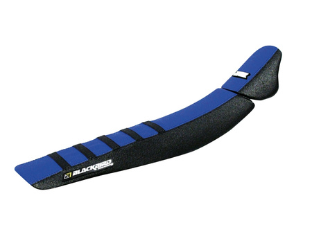 BLACKBIRD POKROWIEC / POSZYCIE NA SIEDZENIE YAMAHA YZ 250F '24; YZ 450F '23-'24 ZEBRA KOLOR CZARNY NIEBIESKI (REAL FOTO)