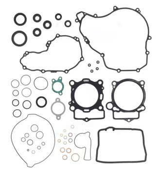 ATHENA KOMPLET USZCZELEK Z USZCZELNIACZAMI SILNIKOWYMI GAS GAS EC/EX/MC 250F '24, HUSQVARNA FC 250 '23-'24, KTM EXC-F 250 '24, SX-F/XC-F 250 '23-'24 (OEM: A46030099000)