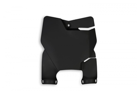 UFO TABLICA NA NUMER STARTOWY GAS GAS MC 65 '21 KOLOR CZARNY (STADIUM Z OSŁONAMI AMORTYZATORÓW)