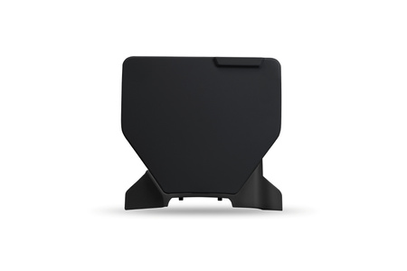 UFO 2024/11 TABLICA NA NUMER STARTOWY HUSQVARNA TC 125 / 250 '23-'25, TC 150 / 300 '25, FC 250 / 350 / 450 '23-'25, FX 350 / 450 '23-'25 KOLOR CZARNY