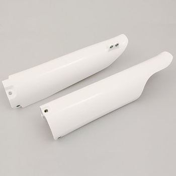 UFO OSŁONY TELESKOPÓW ( AMORTYZATORÓW ) PRZEDNICH YAMAHA YZ 125/250 '05-'07, YZF 250/400/426/450 '05-'07, WRF 250 (WR250F) '05-'19,WR 450F (WRF450) '05-'15 KOLOR BIAŁY