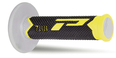 PROGRIP MANETKI PG788 OFF ROAD (22+25MM, DŁ.115MM) KOLOR ŻÓŁTY/SZARY/CZARNY (TRÓJSKŁADNIKOWE) (788-221) (PG788/3)