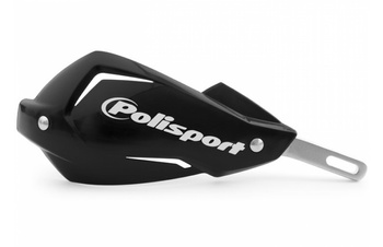 POLISPORT WYPRZEDAŻ OSŁONY RĄK (HANDBARY - ALUMINIOWY RDZEŃ) MODEL TOUQUET Z UNIWERSALNYM ZESTAWEM MONTAŻOWYM 22/28MM KOLOR CZARNY