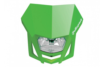 POLISPORT LAMPA PRZEDNIA MODEL LMX (ŻARÓWKA HALOGENOWA) KOLOR ZIELONY